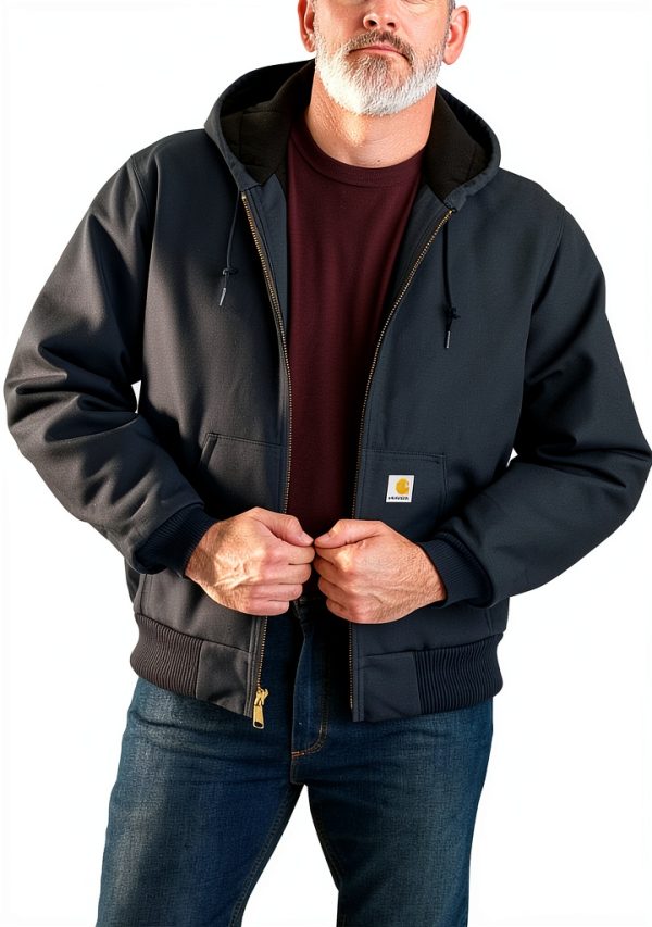 Carhartt Giacca Uomo Loose Fit Firm Duck Isolata Giacche