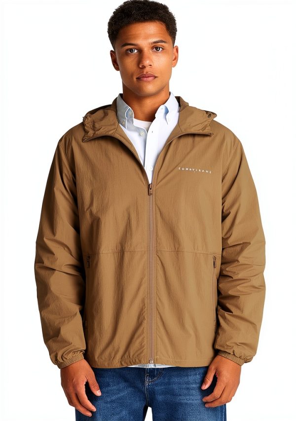 Tommy Jeans Giacca Antivento Uomo Nylon Riciclato Tjm