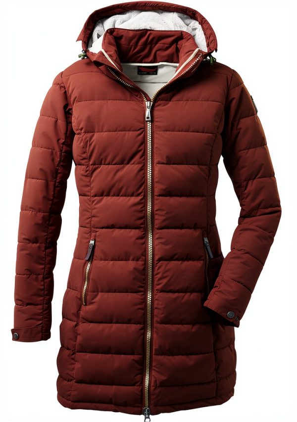 Killtec Parka Donna Impermeabile Piumino Cappuccio