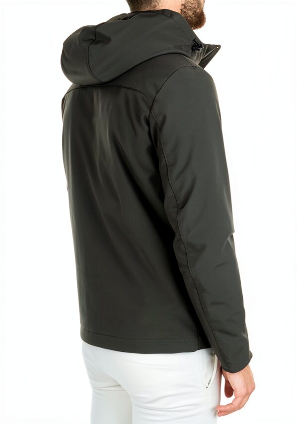 Piumino Woolrich Uomo Pregiato Chiusura Cerniera Manica-6