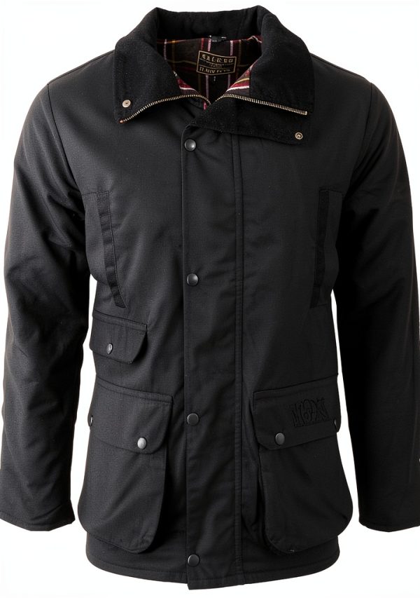 Giacche cerate Walker and Hawkes uomo cotone durevole