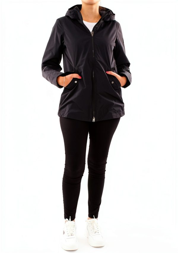 Parka WOOLRICH Junior Blu Manica Lunga Unisex