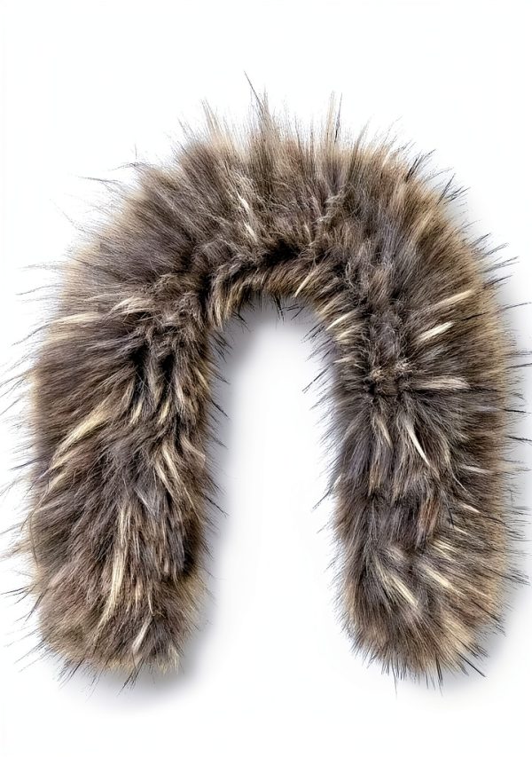 Futrzane Pelliccia Cappuccio Sintetica Bambine Ragazze