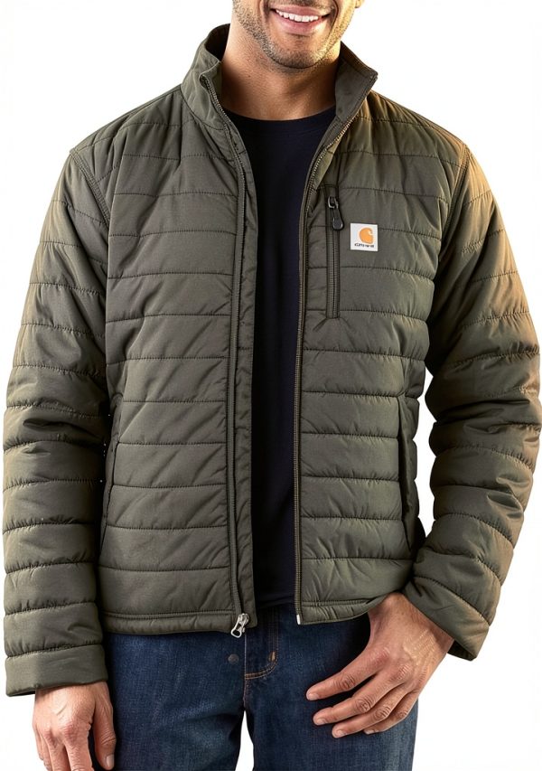 Carhartt Gilliam Jacket Uomo Lavoro Antipioggia Antivento