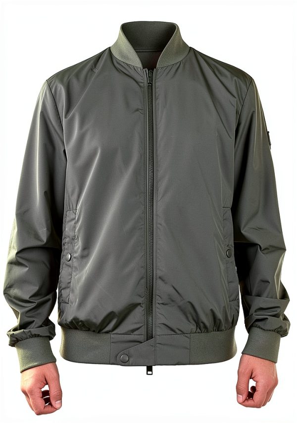 Giubbino WOOLRICH Uomo Dark Green Manica Lunga Blouson