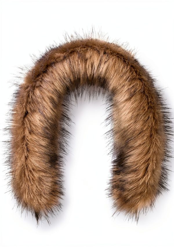 Futrzane Pelliccia Cappuccio Sintetica Bambine Ragazze