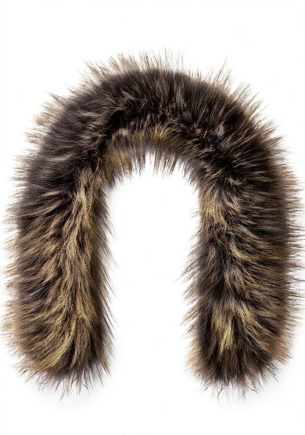 Futrzane Pelliccia Cappuccio Sintetica Bambine Ragazze