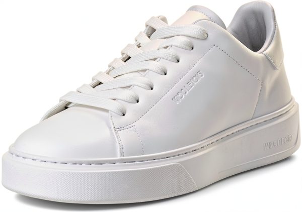 Sneakers Uomo Woolrich Bianco WFM2420011600 suola spessa