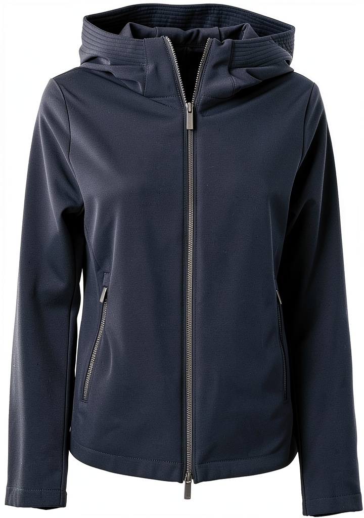 'Parka Woolrich Donna indossato in un ambiente urbano invernale'