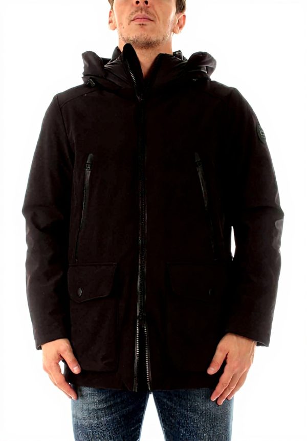 Parka WOOLRICH Softshell Uomo Impermeabile Tech Black