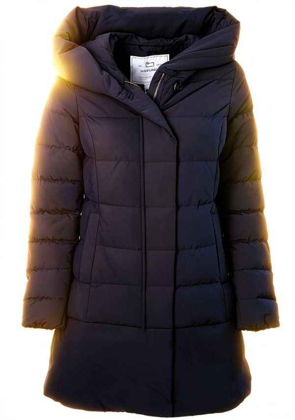 Woolrich parka donna cappotto invernale logo taglia S