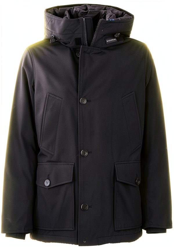 Woolrich parka uomo inverno caldo logo taglia M