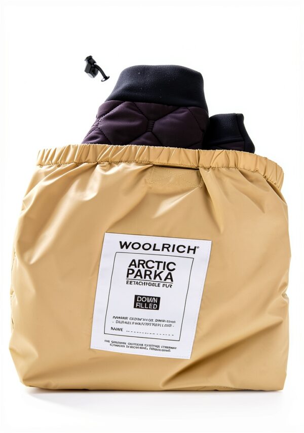 Giubbino Woolrich Arctic Detachable Fur Parka Nero XL-6