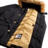 Giubbino Woolrich Arctic Detachable Fur Parka Nero XL-5