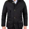 Giaccone Parka Uomo Slim Fit Invernale Verde Marrone-0