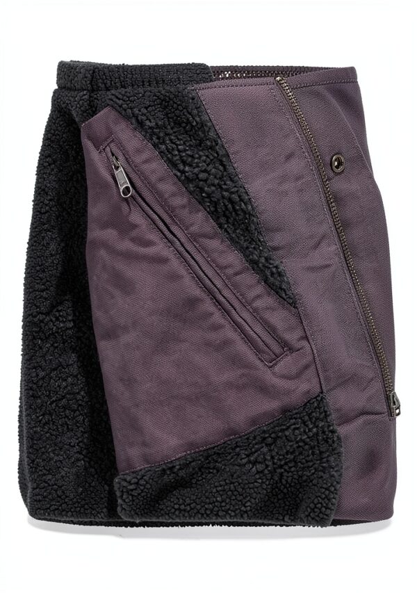 Giacche Carhartt Uomo Relaxed Fit Sherpa Leggero Nero-4