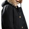 Giubbino Woolrich Arctic Detachable Fur Parka Nero XL-2